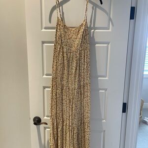 Faithfull the Brand Floral Maxi Dress with Spaghetti Straps